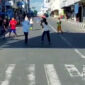 Pemandangan berbeda terlihat di Jalan Ahmad Yani Kota Sukabumi. | Foto: Istimewa