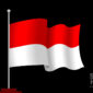 Ilustrasi bendera setengah tiang. l sukabumiheadline.com