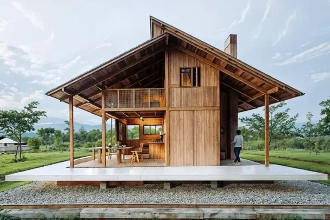 Bikin Adem Hati, 5 Model Rumah Bambu Cocok untuk Alam Sukabumi 4 Rumah bambu unik 1