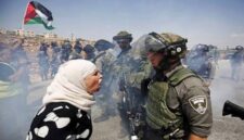 Unjuk rasa menolak pemukiman Israel di Tepi Barat. l Istimewa