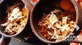 Menu bubur bakar. l Istimewa
