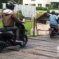 Jembatan darurat Cicewol I Anry Wijaya