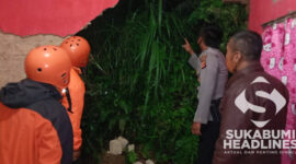 Kondisi jebol rumah warga I Anry Wijaya