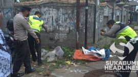 TKP pemotor tewas di lokasi. I Istimewa
