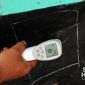 Sudut bangunan yang di cek thermo gun I istimewa