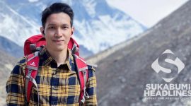 Ardin Rozandi hobi hiking. l Dok. Pribadi