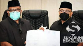 Bupati dan Ketua DPRD Kabupaten Sukabumi. l Istimewa