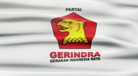 Bendera Partai Gerindra. l Istimewa
