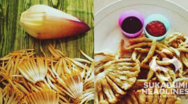Bunga jantung pisang crispy. l Istimewa
