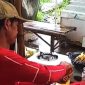 Pedagang di Wisata Air Panas Cisolok I Istimewa