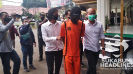 Terduga Pelaku Saat di Gelandang Polisi I Istimewa