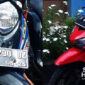 Motor milik suami istri di Nagrak yang dicuri. l Istimewa