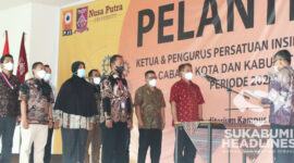 Pelantikan pengurus PII Cabang Sukabumi. l Istimewa