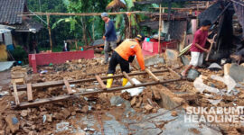 Kondisi rumah roboh I istimewa
