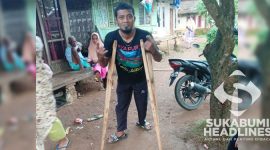 Saprudin, petani gula merah di Surade. l Sukabumi Walagri