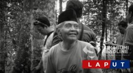 Suhendri asal Sukabumi pemilik hutan kota di Kalimantan. l Istimewa