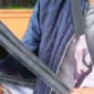 Barang bukti di lokasi terjadinya tawuran pelajar. l Eka Lesmana
