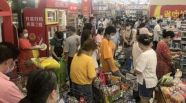 Panic buying warga Tiongkok. l liputan6.com