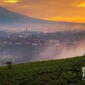 Sunset di Bukit Panenjoan Cibadak Sukabumi. l Istimewa