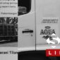 Petisi tilang truk AQUA. l Istimewa