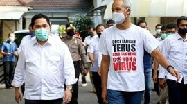 Ganjar Pranowo dan Erick Thohir. l Istimewa