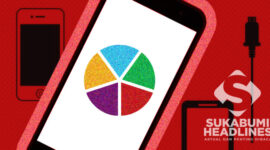 Ilustrasi smartphone. l Fery Heryadi