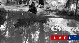 Jalan rusak di Kabupaten Sukabumi. l Istimewa