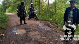 Jalan rusak di Desa Ridogalih. l Istimewa
