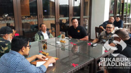 Ketua KONI bersama DPRD dan cabor. l Eka Lesmana
