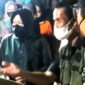 Risma saat tiba di Tegalbuleud, Sukabumi. l Riswanto
