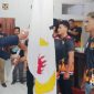Pengukuhan atlet Cabor Muaythai Kabupaten Sukabumi. l Eka Lesmana