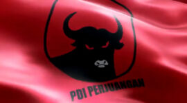 Bendera PDI Perjuangan - Istimewa