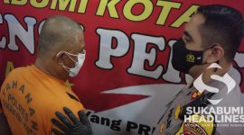 Tersangka pelaku pencabulan anak. l Istimewa