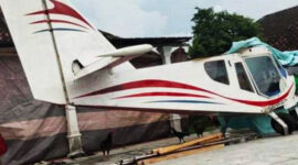 Pesawat STOL karya Suyanto. l Istimewa
