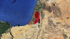 Peta Palestina. l Istimewa
