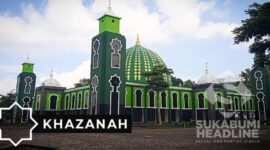 Eksterior Masjid Raya Raudhatul Irfan Sukabumi. l Istimewa
