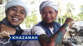 Ustadz Oyag (kiri). l Dok. Pribadi
