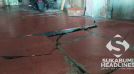 Kondisi rumah warga di Kampung Nyalindung, Desa Pasir Suren, Palabuhanratu, Sukabumi - sukabumiheadline.com
