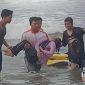 Wisatawan tenggelam di Palabuhanratu. l Istimewa