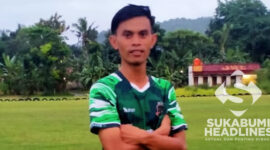 Restu pemain asal Sukabumi yang bermain untuk Bantul United I Istimewa