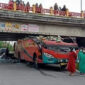 Bus AKAP kecelakaan di Padang Panjang. l Istimewa
