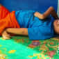 Zaelani alias (Ekok) penyandang disabilitas asal Cisolok Sukabumi. l Dok. sukabumiheadlines.com
