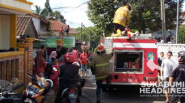 Kebakaran Cicurug. l Anry Wijaya