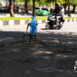 Kursi ditengah jalan Jenderal Ahmad Yani, Palabuhabratu. l Dok. sukabumiheadlines.com
