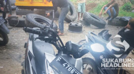 Lakalantas Cibadak, Sukabumi. l Dok. sukabumiheadlines.com
