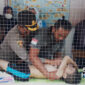 Bocah korban Lakalaut Pantai Karanghawu. l Dok. sukabumiheadlines.com