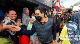 Menteri Desa PDTT Abdul Halim Iskandar berkunjung ke Desa Cikahuripan, Cisolok, Sukabumi. l Istimewa
