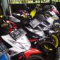 Motor seken di dealer milik Iwan Syahroni. l Ade Yosca Baharetha