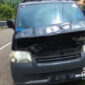 Kendaraan terlibat kecelakaan di Jalan Buniwangi, Palabuhanratu. l  Dok. sukabumiheadlines.com

