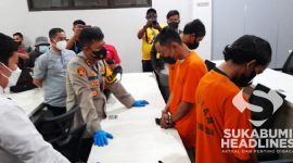 Para pelaku penodongan. l Istimewa
